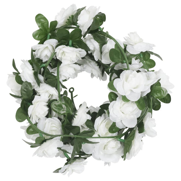 Kerstslingers Met Bloemen 6 St 240 Cm