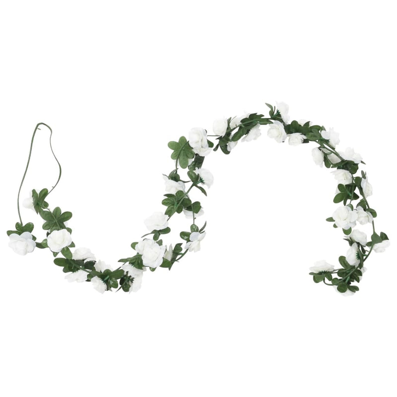 Kerstslingers Met Bloemen 6 St 240 Cm