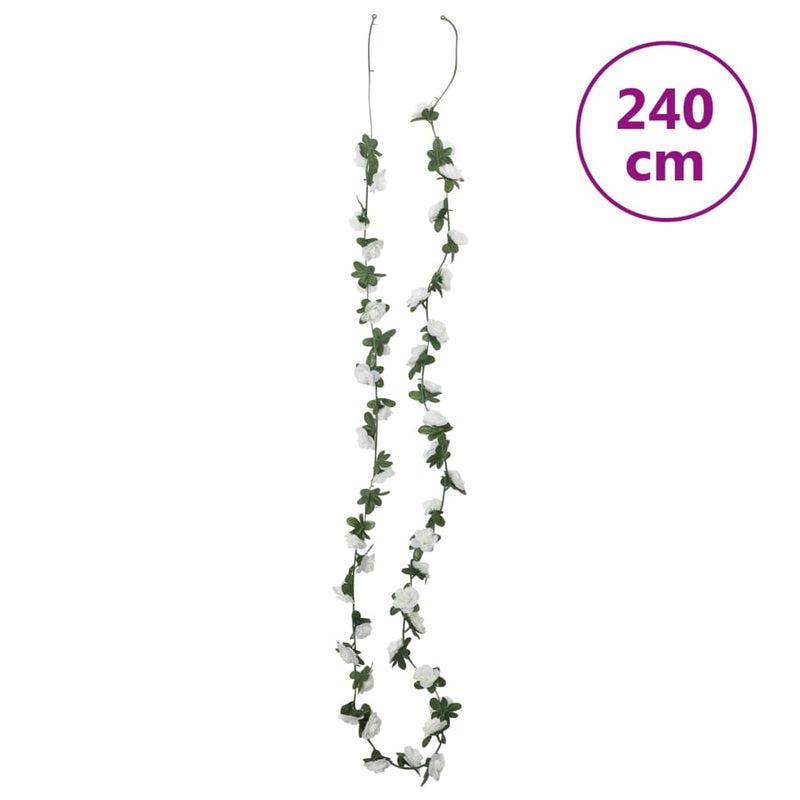 Kerstslingers Met Bloemen 6 St 240 Cm