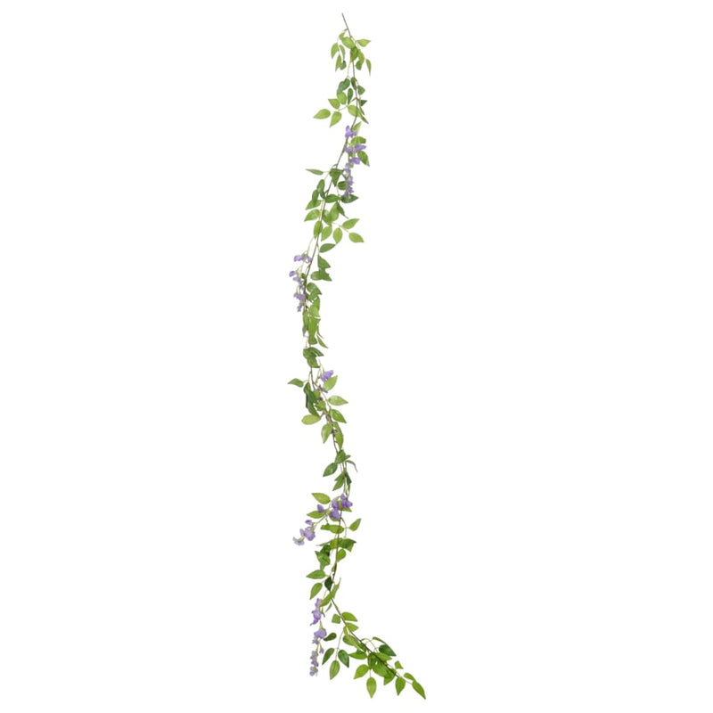 Kerstslingers Met Bloemen 6 St 200 Cm