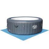 Bestway Zwembadbodembeschermers 8 St Blauw 58220