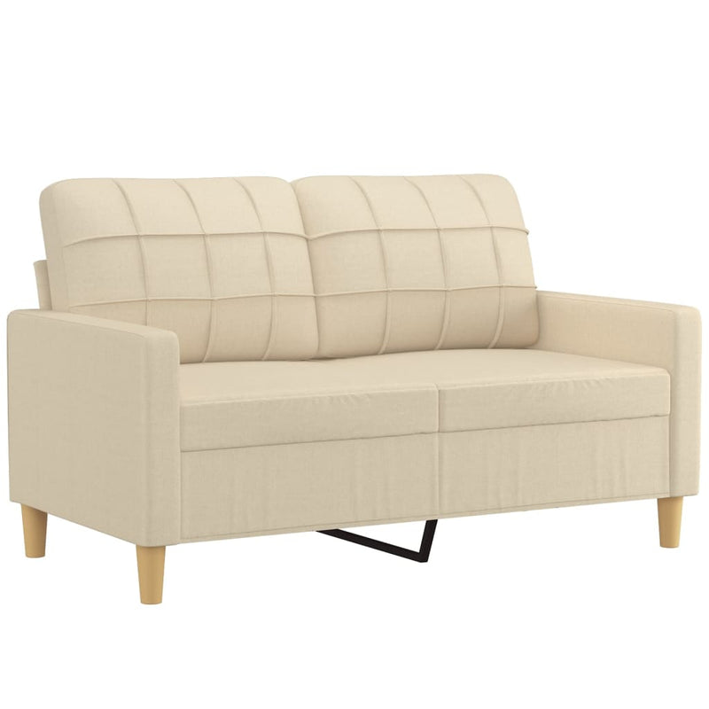 3-Delige Loungeset Met Kussens Stof Kleurig