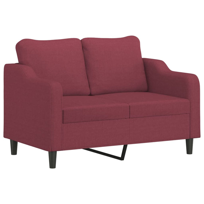 4-Delige Loungeset Met Kussens Stof