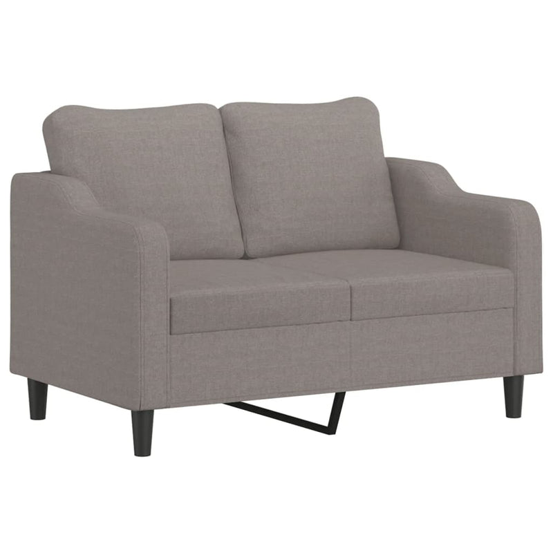 3-Delige Loungeset Met Kussens Stof