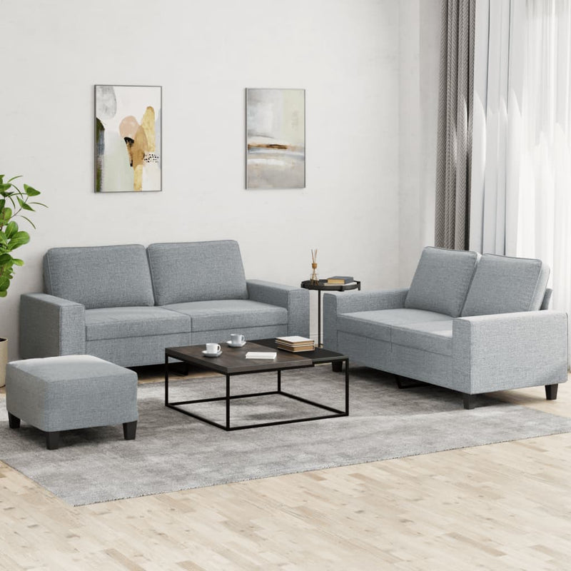 3-Delige Loungeset Stof