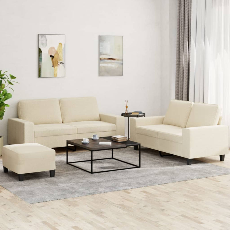 3-Delige Loungeset Stof
