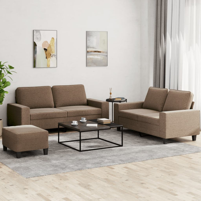3-Delige Loungeset Stof