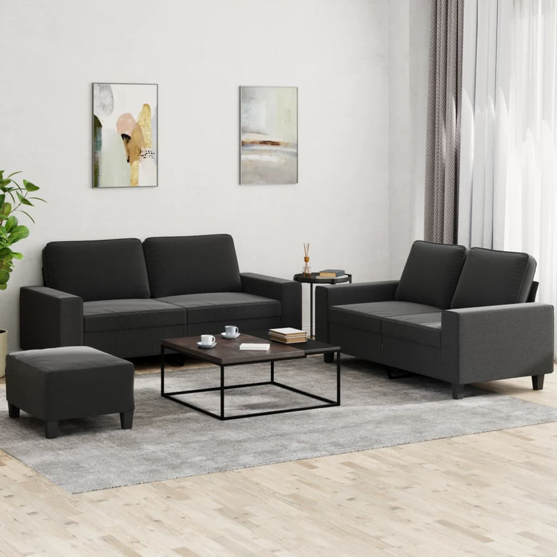 3-Delige Loungeset Stof