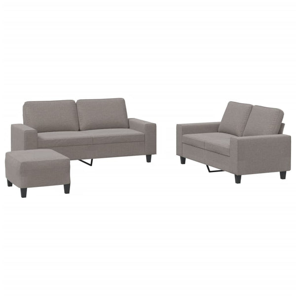 3-Delige Loungeset Stof