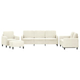 4-Delige Loungeset Fluweel Kleurig