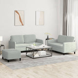3-Delige Loungeset Fluweel