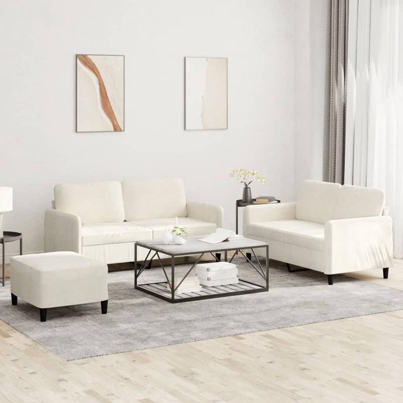 3-Delige Loungeset Fluweel