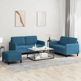 3-Delige Loungeset Fluweel