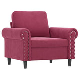 4-Delige Loungeset Met Kussens Fluweel