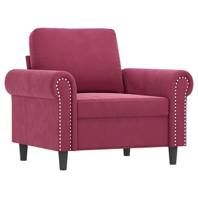 4-Delige Loungeset Met Kussens Fluweel