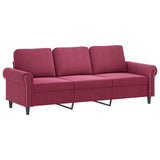 4-Delige Loungeset Met Kussens Fluweel