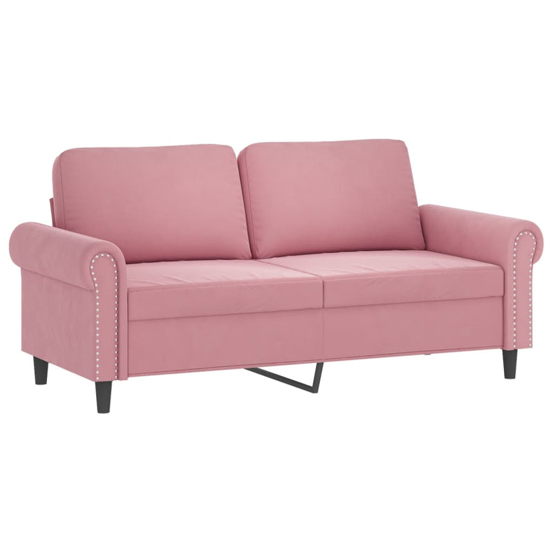 3-Delige Loungeset Met Kussens Fluweel