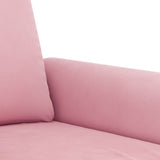 3-Delige Loungeset Met Kussens Fluweel