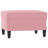 3-Delige Loungeset Met Kussens Fluweel