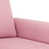 3-Delige Loungeset Met Kussens Fluweel