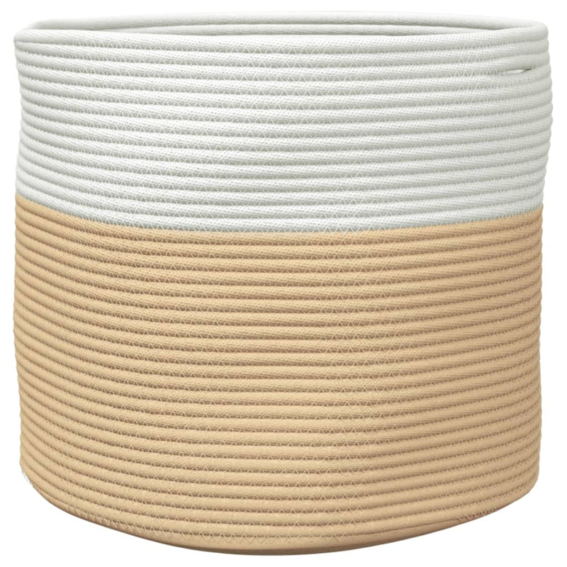 Opbergmand Ø Katoen En Wit
