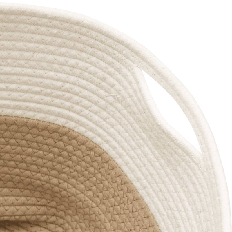 Opbergmand Ø Katoen En Wit