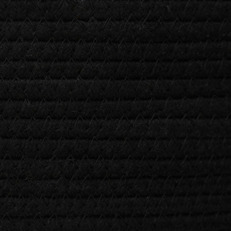 Opbergmand Ø 49X65 Cm Katoen En Wit