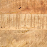 Schoenenkast 60X35X53 Cm Massief Ruw Mangohout