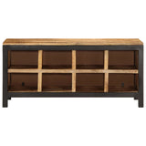 Schoenenbankje 110X35X51 Cm Massief Mangohout