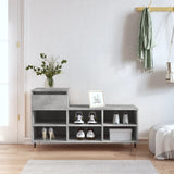 Schoenenkast 102X36X60 Cm Bewerkt Hout Sonoma Grijs
