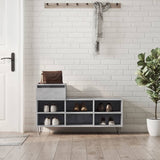 Schoenenkast 102X36X60 Cm Bewerkt Hout Kleurig