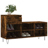 Schoenenkast 102X36X60 Cm Bewerkt Hout Kleurig
