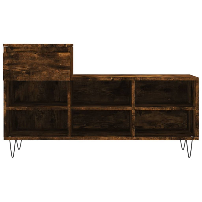 Schoenenkast 102X36X60 Cm Bewerkt Hout Kleurig