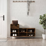 Schoenenkast 102X36X60 Cm Bewerkt Hout Kleurig