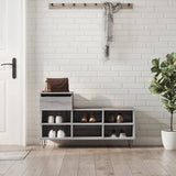 Schoenenkast 102X36X60 Cm Bewerkt Hout Kleurig
