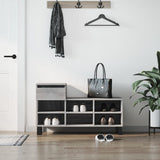 Schoenenkast 102X36X60 Cm Bewerkt Hout Kleurig