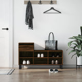 Schoenenkast 102X36X60 Cm Bewerkt Hout Kleurig