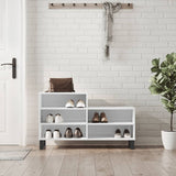 Schoenenkast 102X36X60 Cm Bewerkt Hout