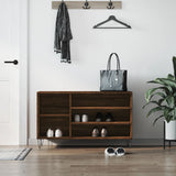 Schoenenkast 102X36X60 Cm Bewerkt Hout