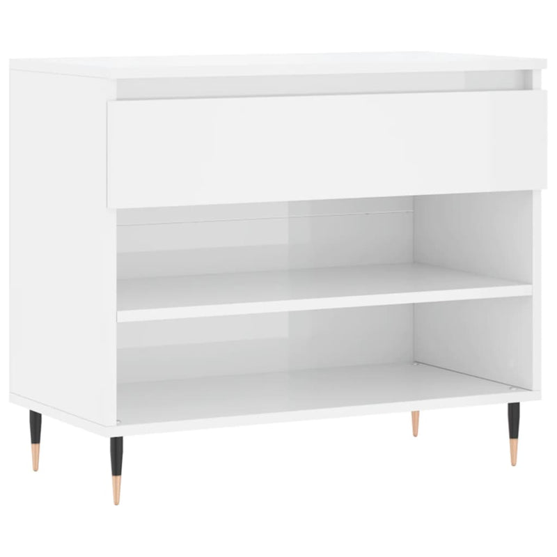 Schoenenkast 70X36X60 Cm Bewerkt Hout
