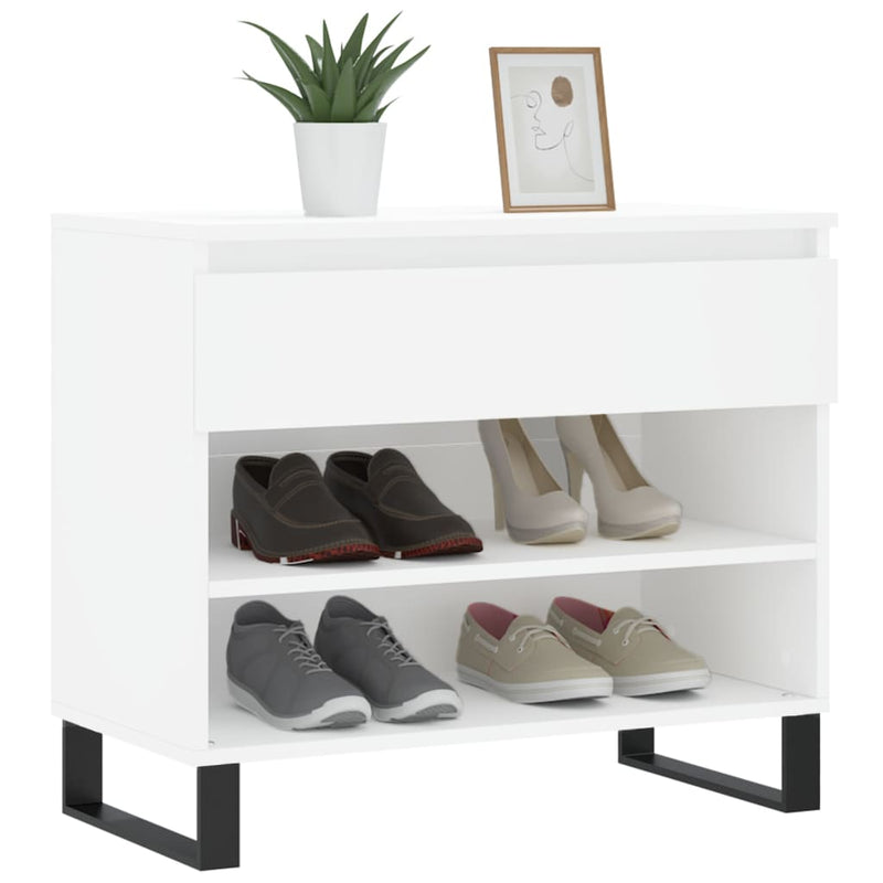 Schoenenkast 70X36X60 Cm Bewerkt Hout