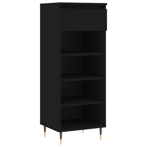 Schoenenkast 40X36X105 Cm Bewerkt Hout
