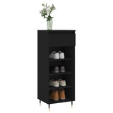 Schoenenkast 40X36X105 Cm Bewerkt Hout