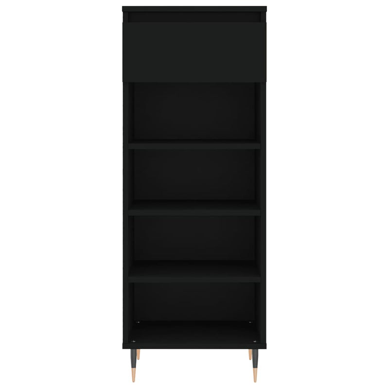 Schoenenkast 40X36X105 Cm Bewerkt Hout