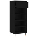 Schoenenkast 40X36X105 Cm Bewerkt Hout