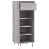 Schoenenkast 40X36X105 Cm Bewerkt Hout