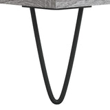 Schoenenkast 40X36X105 Cm Bewerkt Hout