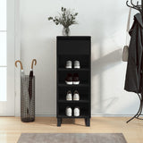 Schoenenkast 40X36X105 Cm Bewerkt Hout