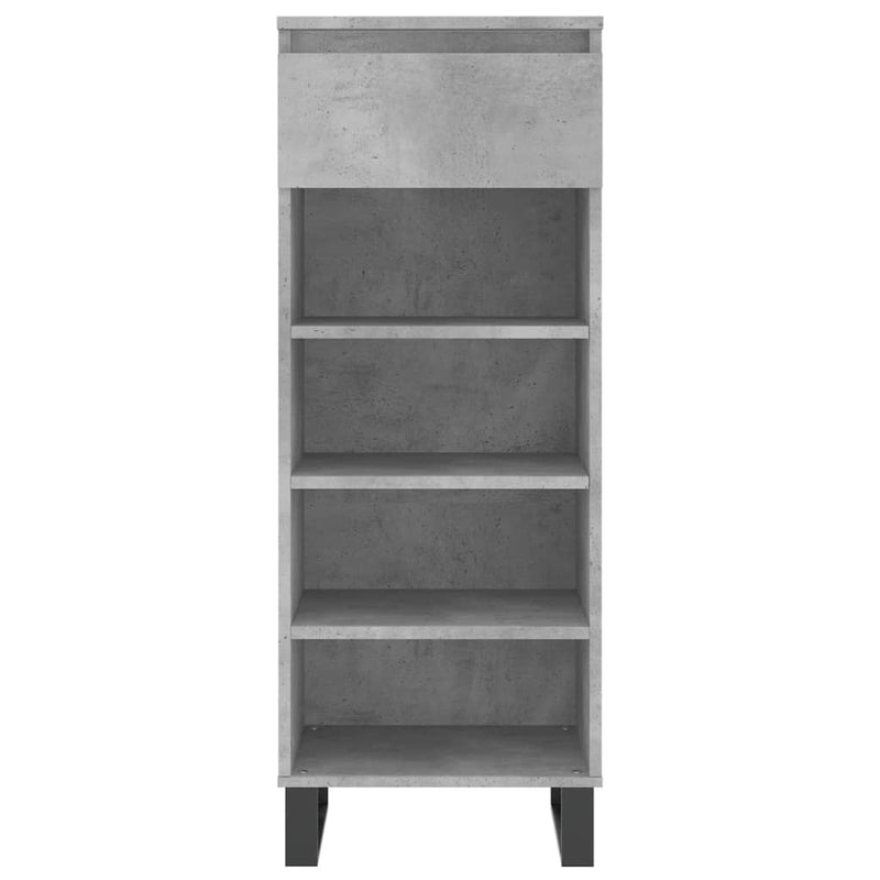 Schoenenkast 40X36X105 Cm Bewerkt Hout