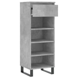 Schoenenkast 40X36X105 Cm Bewerkt Hout